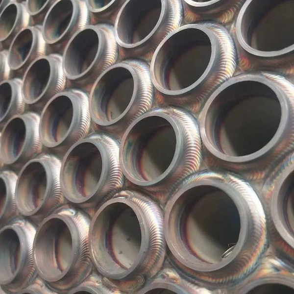 Boiler tube sheet welding